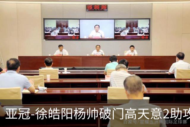 亚冠-徐皓阳杨帅破门高天意2助攻 申花2-1淡滨尼流浪者
